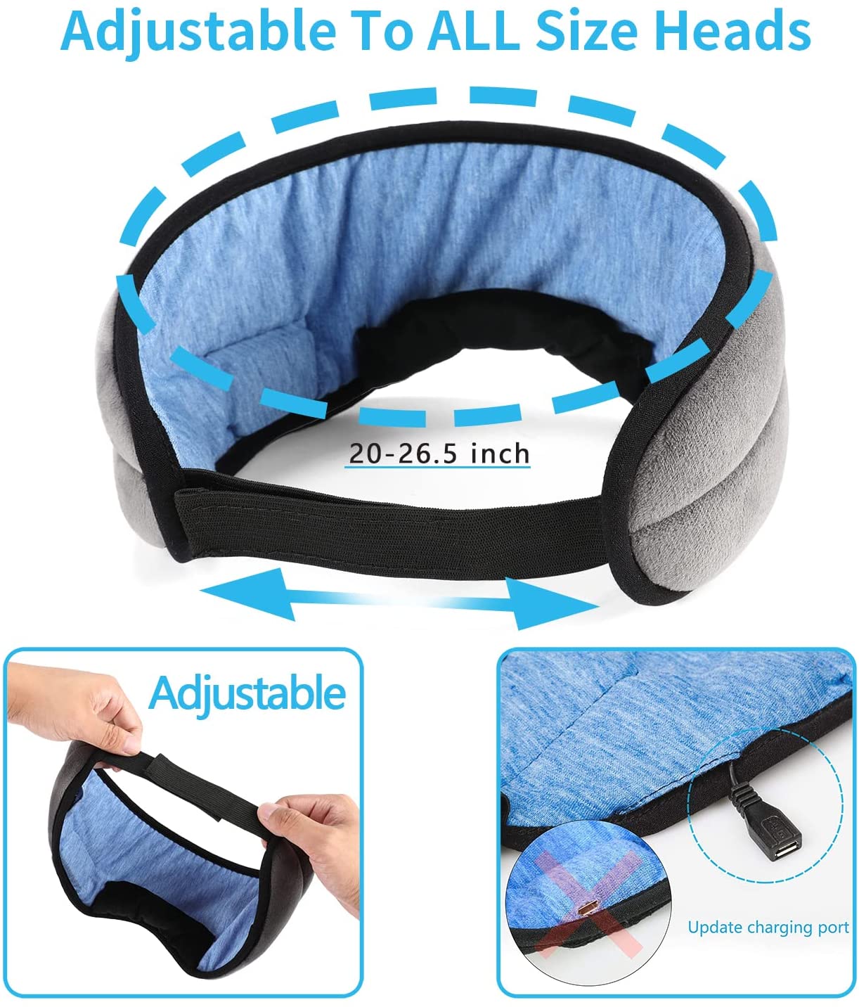 Sound Asleep ™ Bluetooth Sleep Mask